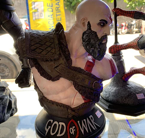 tech center eletrônicos linha geek god of war